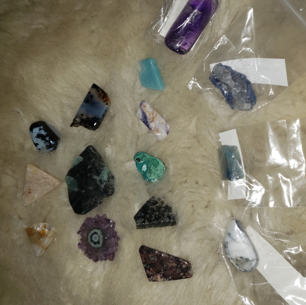 Collection of Crystals 🔮 ✨ amethyst rose quartz